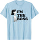 Peanuts - I'm The Boss Lucy T-Shirt - T-Shirt | Light Blue