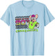 Chuck E. Cheese Made In The 90's Retro Neon Logo T-Shirt - T-Shirt | Light Blue