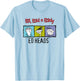 Ed, Edd n Eddy Heads Colorful Frame T-Shirt - T-Shirt | Light Blue