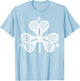 Tennis Shamrock Clover St Patricks Day Player Coach Gift T-Shirt - T-Shirt | Light Blue