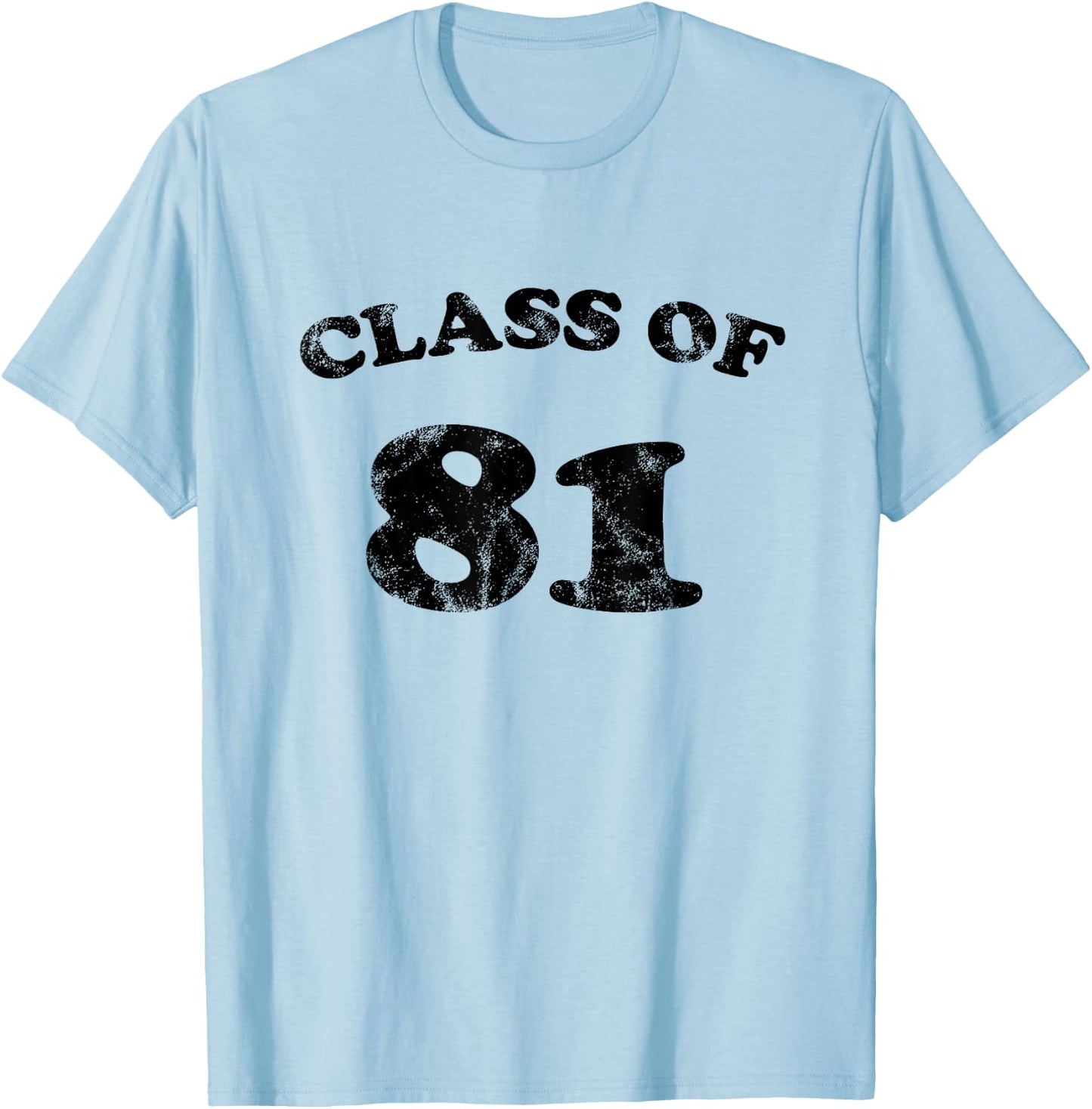 Vintage Class of 81 T-Shirt - T-Shirt | Light Blue