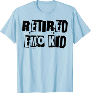 Retired Emo Kid T-Shirt - T-Shirt | Light Blue