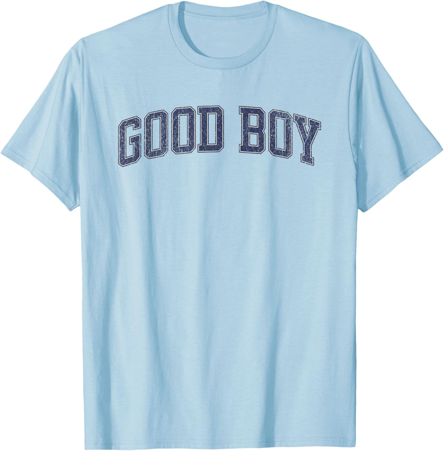 Good Boy Varsity Style Men's Boys' Good Boy T-Shirt - T-Shirt | Light Blue