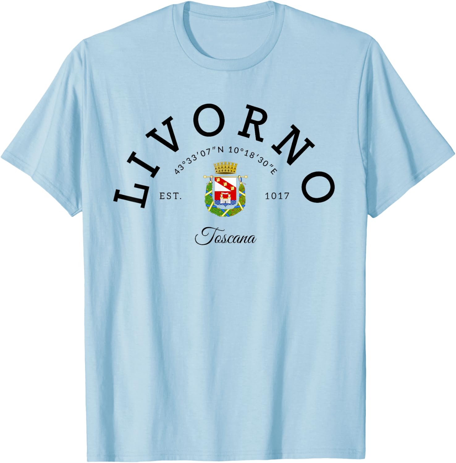 Livorno Italia Livorno trip, Livorno vacation family Livorno T-Shirt - T-Shirt | Light Blue