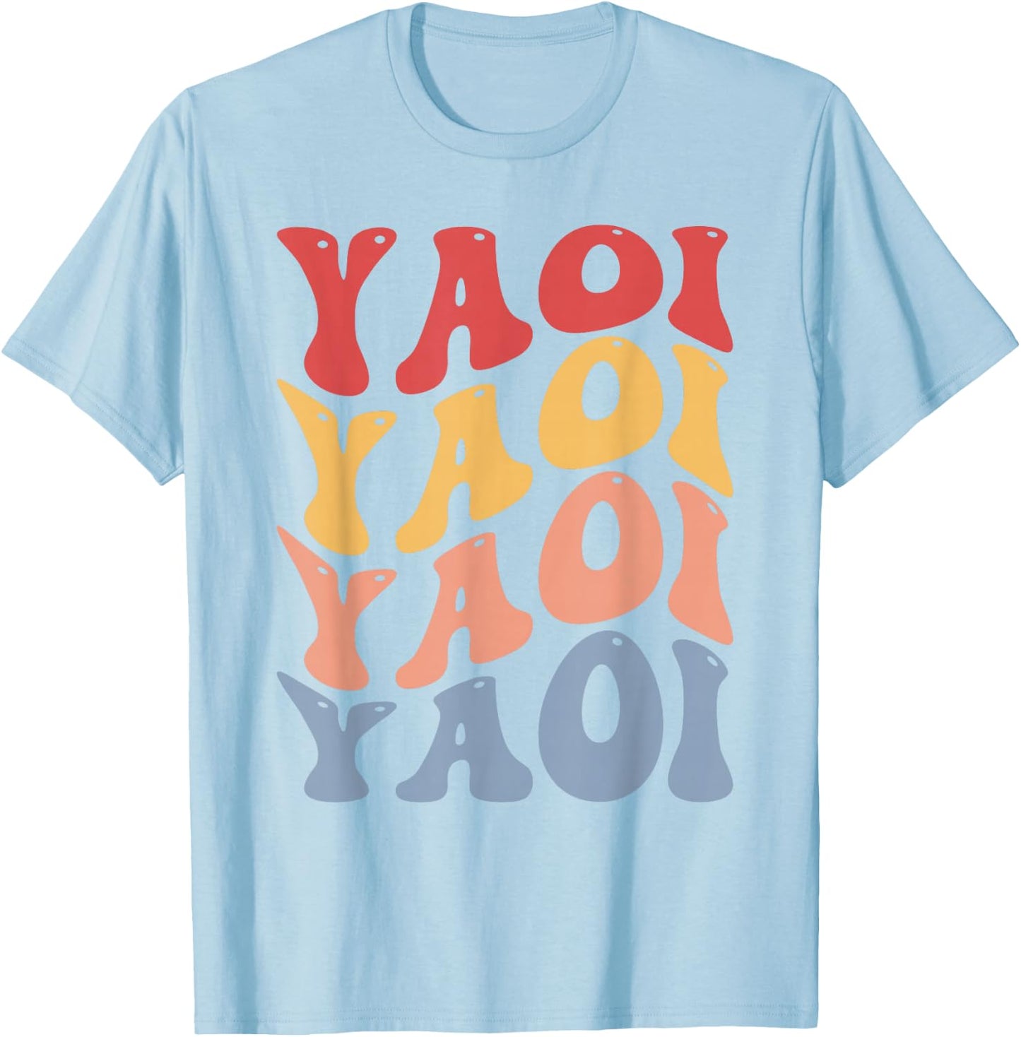 Yaoi Groovy Manga BL T-Shirt - T-Shirt | Light Blue