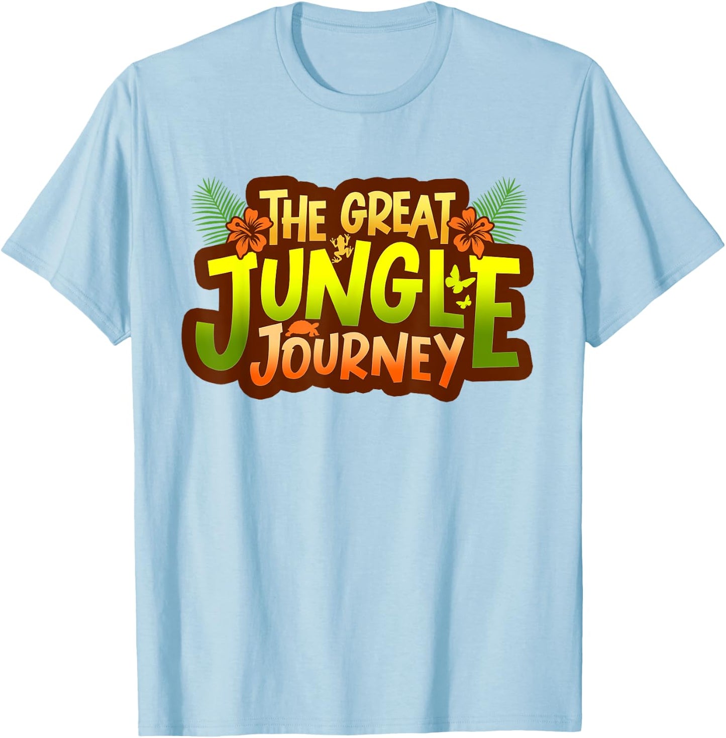 The Great Jungle Journey VBS 2026 Vacation Bible School T-Shirt - T-Shirt | Light Blue