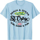 St Croix US Virgin Islands Shirt USVI Caribbean Vacation T-Shirt - T-Shirt | Light Blue