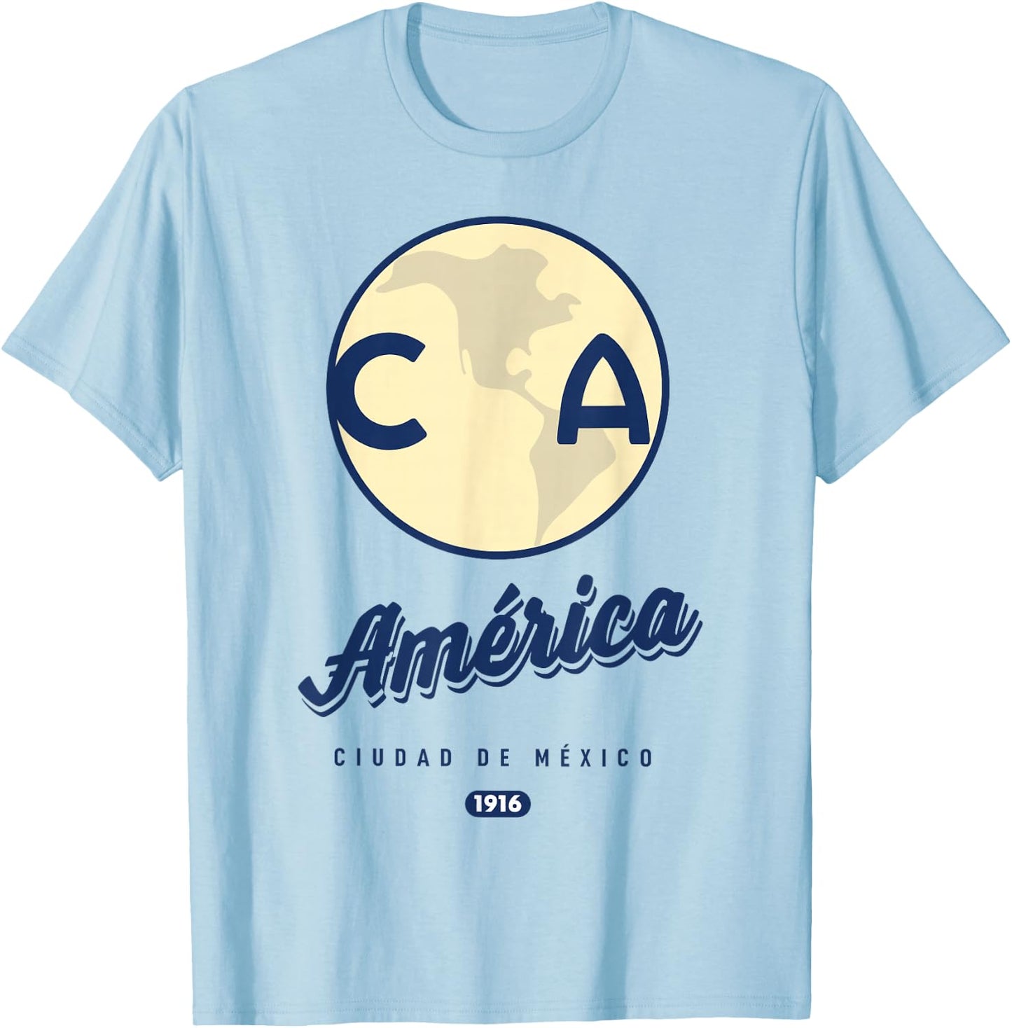 Club America - Score Big with Our Exclusive Collection T-Shirt - T-Shirt | Light Blue