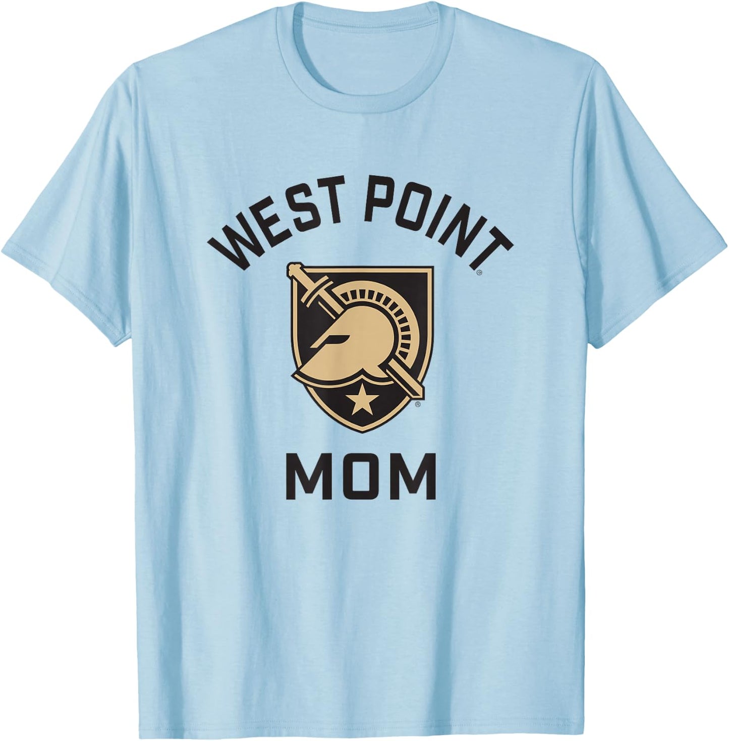 Army West Point Black Knights Arched Mom T-Shirt - T-Shirt | Light Blue