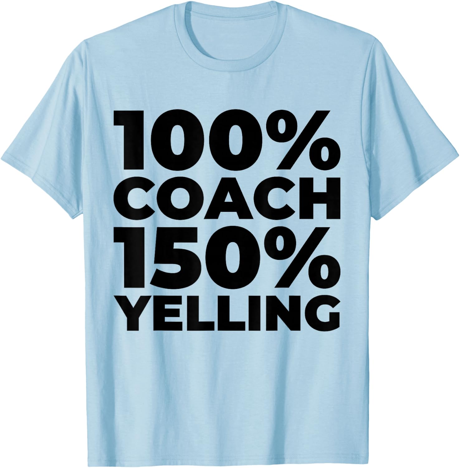 Coaching Assistant - Softball Coach T-Shirt - T-Shirt | Light Blue