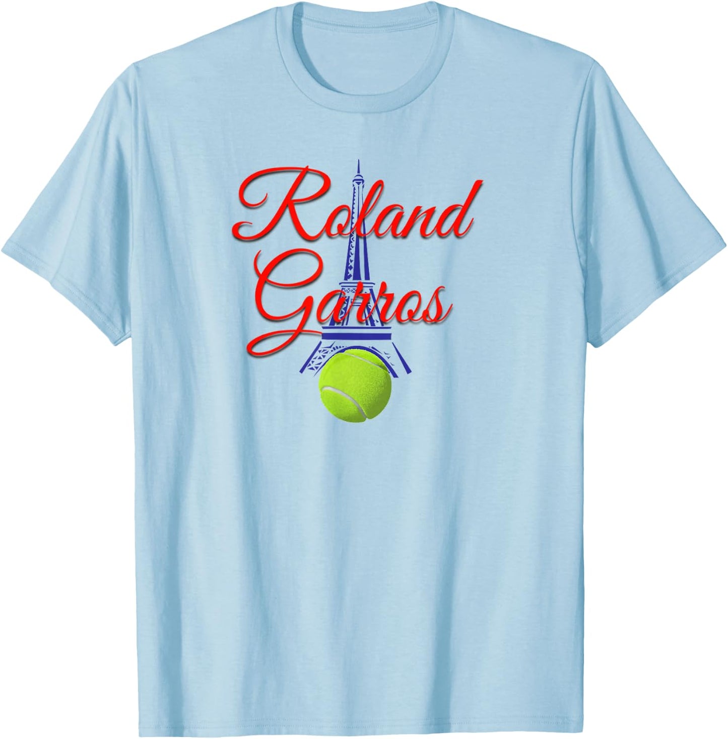 Roland Garros for fans of French Teennis T-Shirt - T-Shirt | Light Blue
