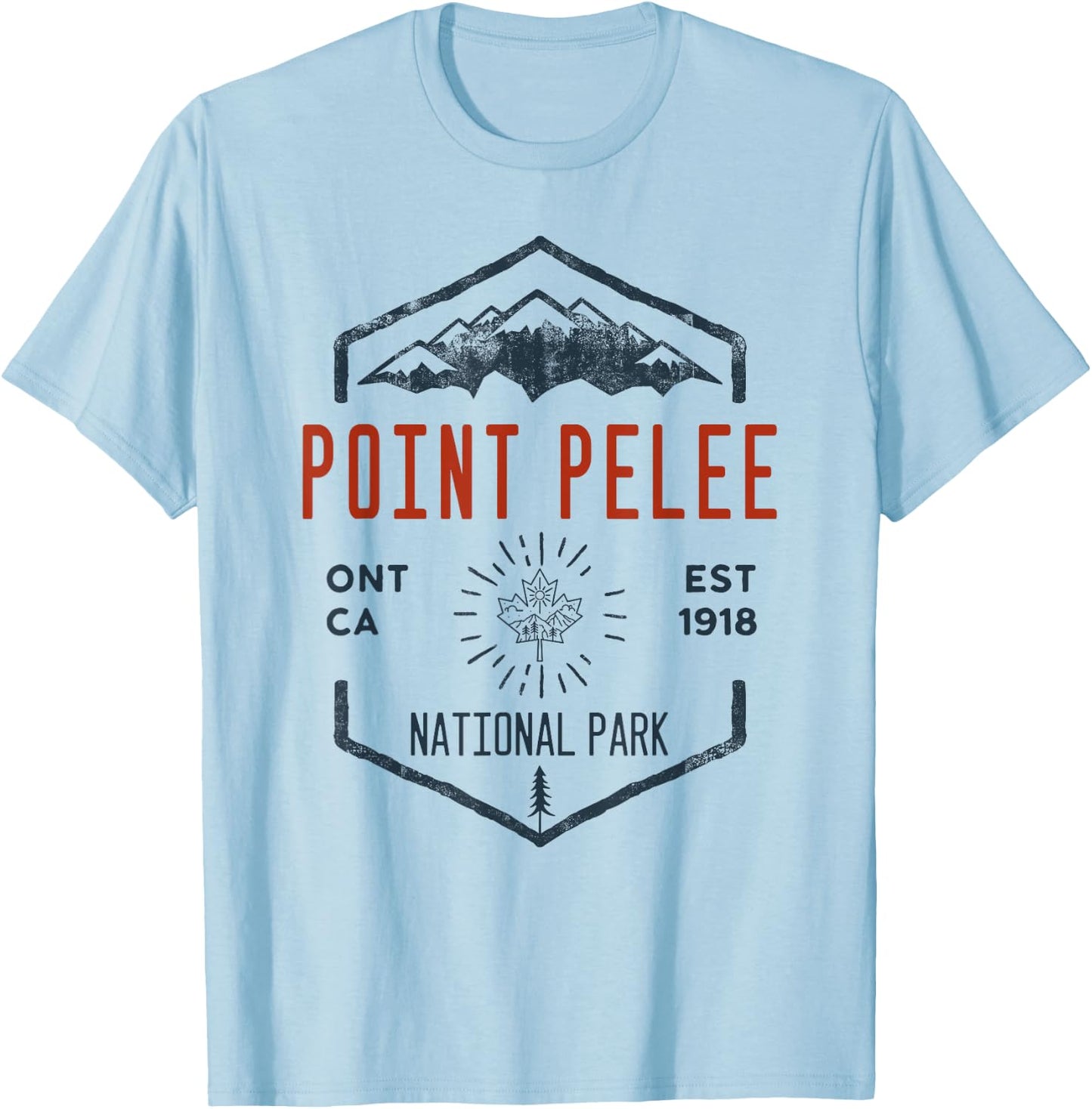 Point Pelee National Park Canada Vintage T-Shirt - T-Shirt | Light Blue