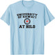 University of Hawaii at Hilo Vulcans Circle Logo T-Shirt - T-Shirt | Light Blue
