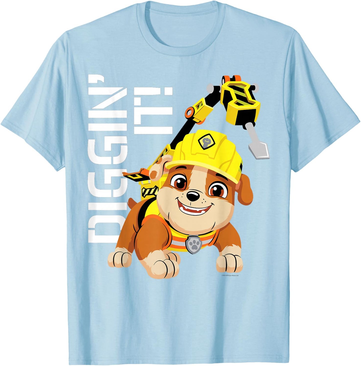 Rubble & Crew Graphic Top Apparel Fashion T-Shirt - T-Shirt | Light Blue