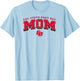 Cal State East Bay Pioneers Mom Arch Officially Licensed T-Shirt - T-Shirt | Light Blue