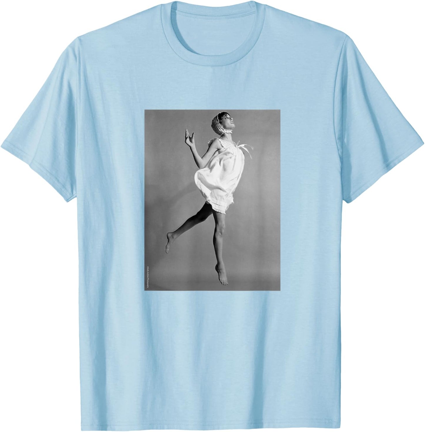 Duffy Archive Photography Singer & Actress Jane Birkin 1965 T-Shirt - T-Shirt | Light Blue