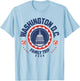 Washington DC Family Trip 2026 Vacation Souvenir Patriotic T-Shirt - T-Shirt | Light Blue