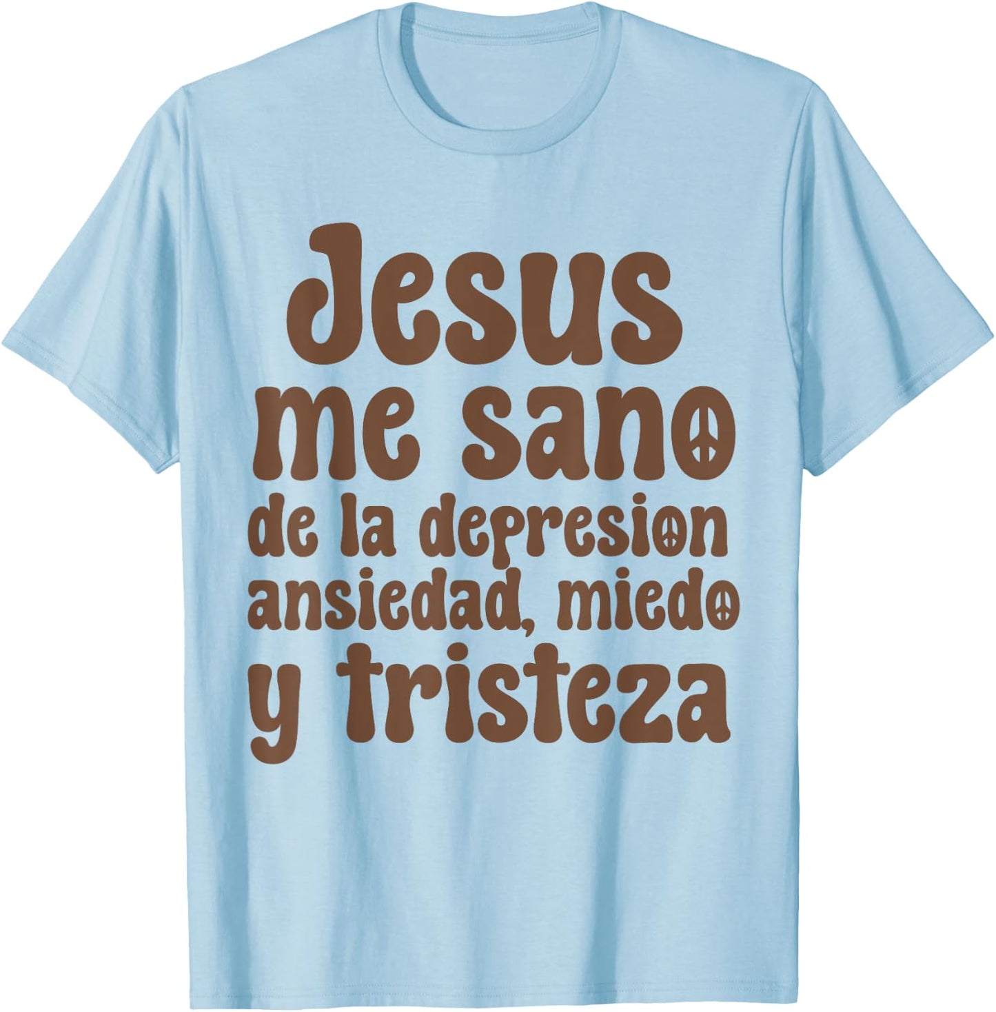 Camiseta cristiana en espanol Hombre Mujer Spanish Christian T-Shirt - T-Shirt | Light Blue