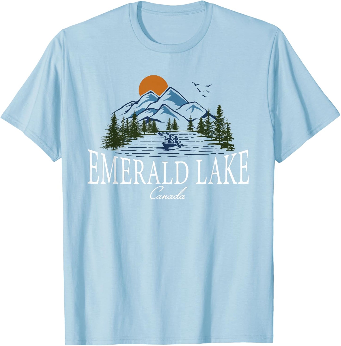 Emerald Lake Canada T-Shirt - T-Shirt | Light Blue