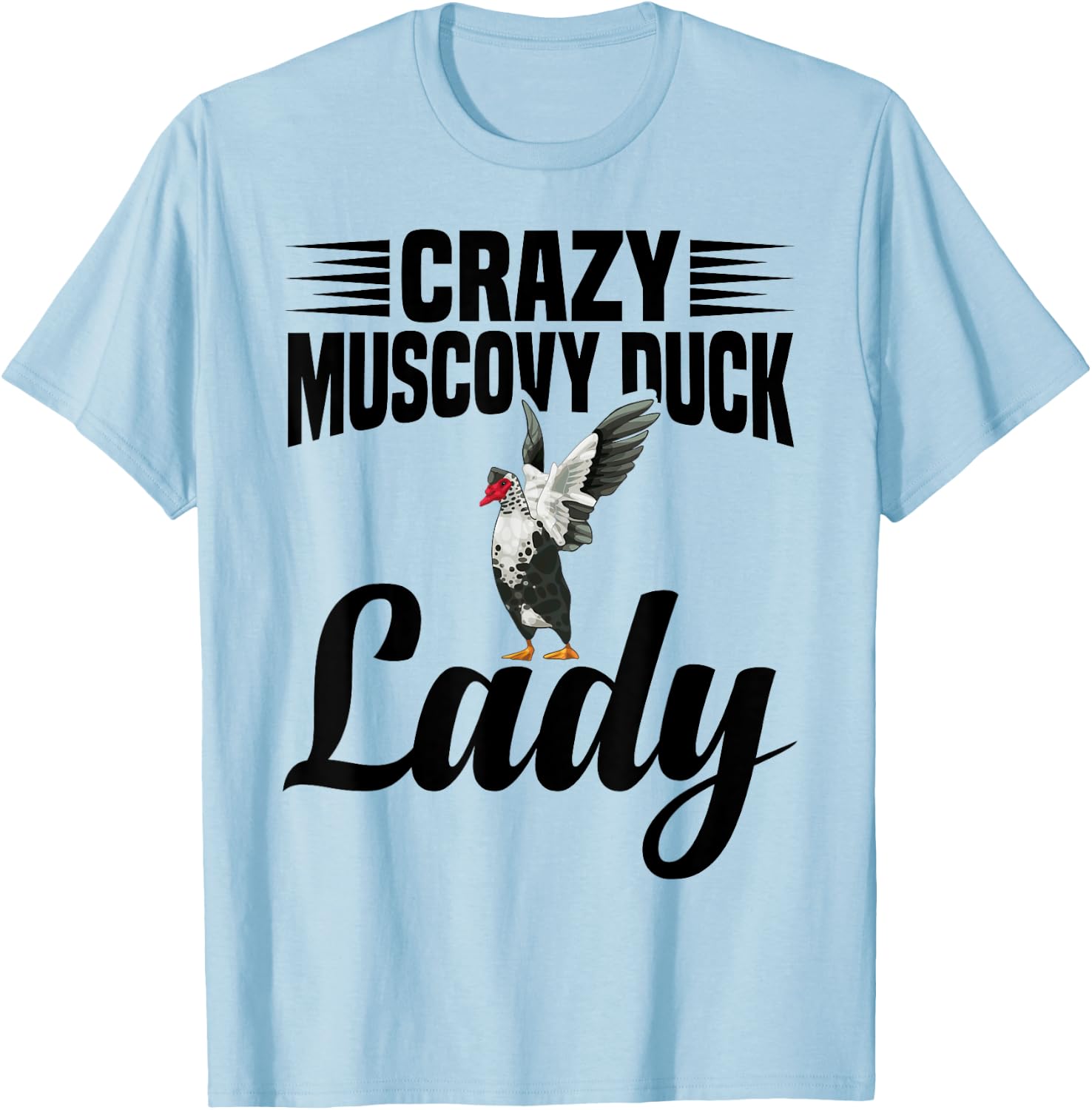 Muscovy Duck Lover Duck Toys Stuffed Animal Muscovy Ducks T-Shirt - T-Shirt | Light Blue