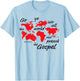 Christian Bible , MIssion Trip Jesus T-Shirt - T-Shirt | Light Blue