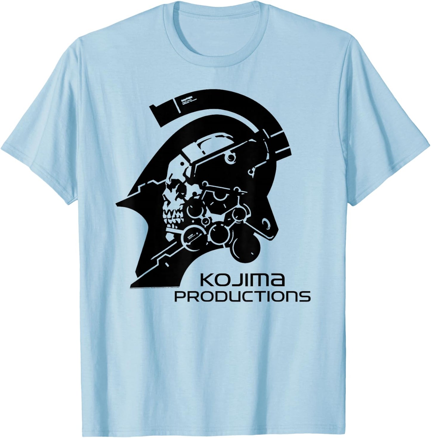 Kojima Productions Black Video Gaming Merch T-Shirt - T-Shirt | Light Blue