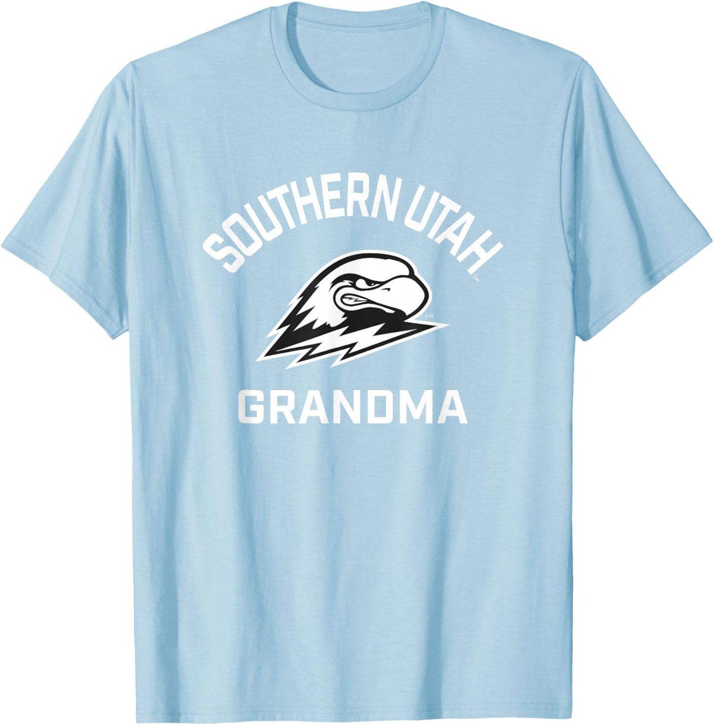 Southern Utah University Thunderbirds Arched Grandma T-Shirt - T-Shirt | Light Blue