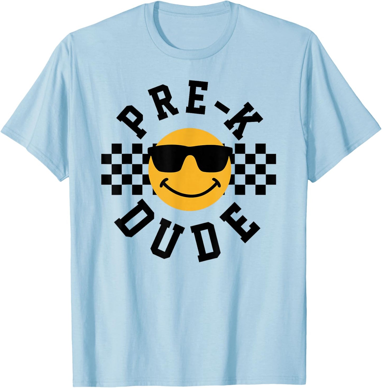 Preschool Dude Back To School Pre-K Students Kids T-Shirt - T-Shirt | Light Blue