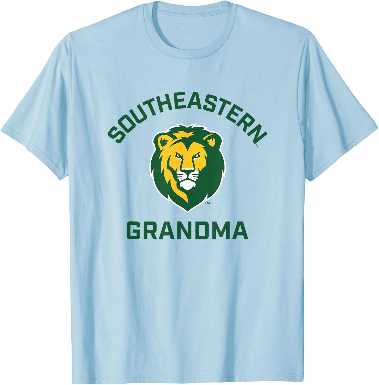 Southeastern Louisiana University Lions Arched Grandma T-Shirt - T-Shirt | Light Blue