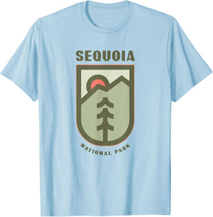 Family Vacation Gift - Sequoia National Park T-Shirt - T-Shirt | Light Blue