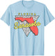 Sarasota Florida T Shirt Souvenirs 80s Design T-Shirt - T-Shirt | Light Blue
