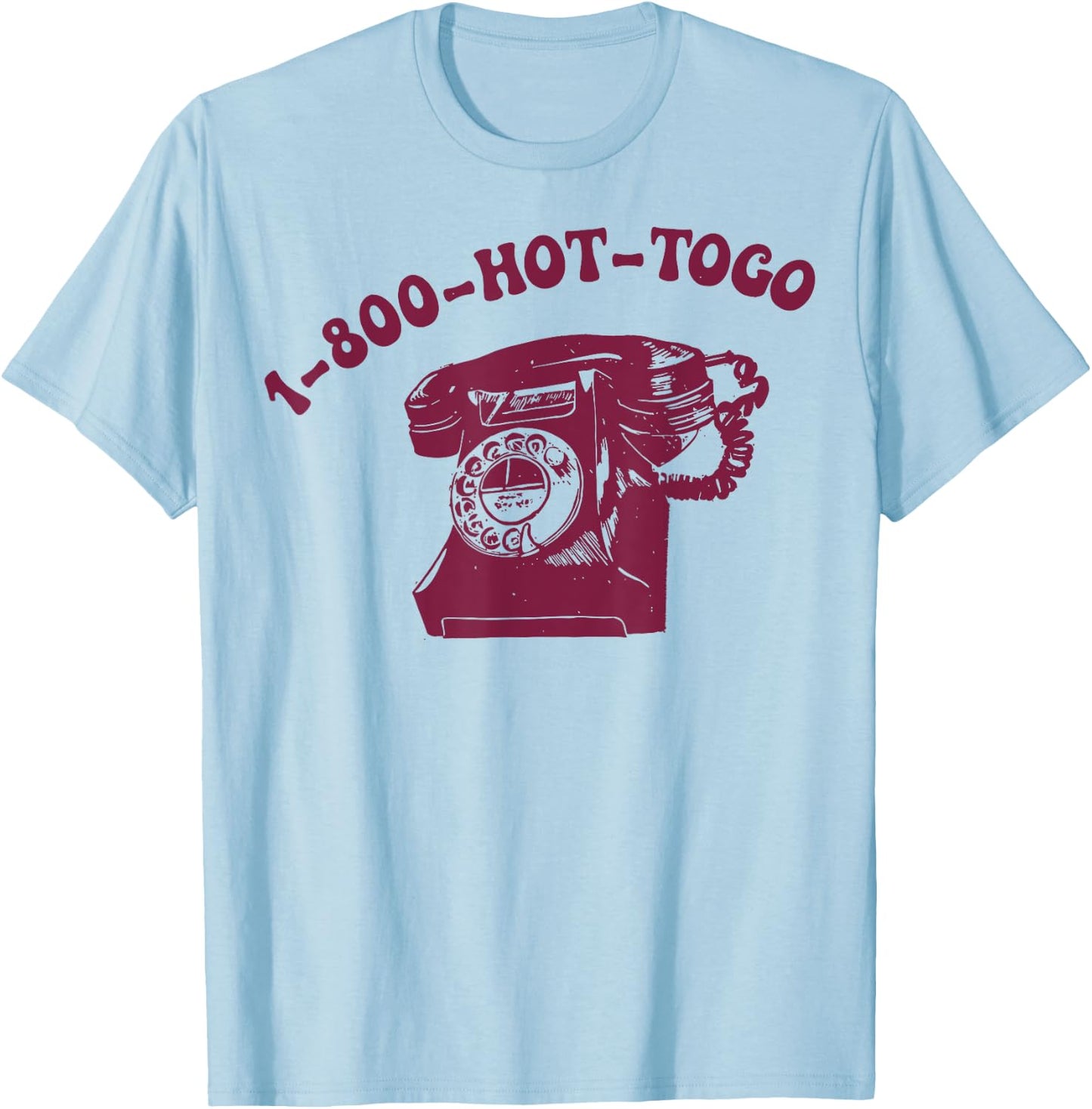 Hot To Go WLW Midwest Queer WLW Pride, Bi Pride T-Shirt - T-Shirt | Light Blue
