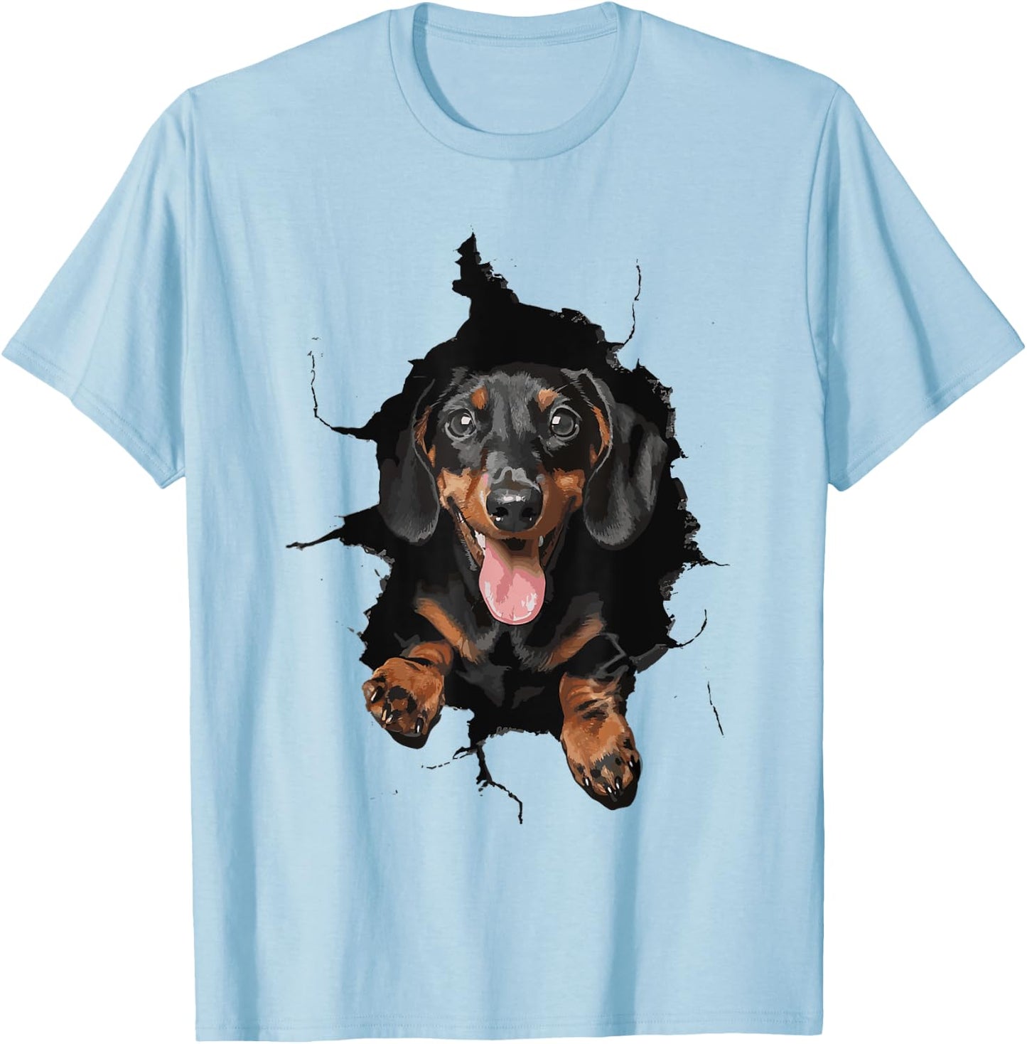 Dachshund T-Shirt - T-Shirt | Light Blue