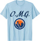 Baseball OMG T-Shirt - T-Shirt | Light Blue