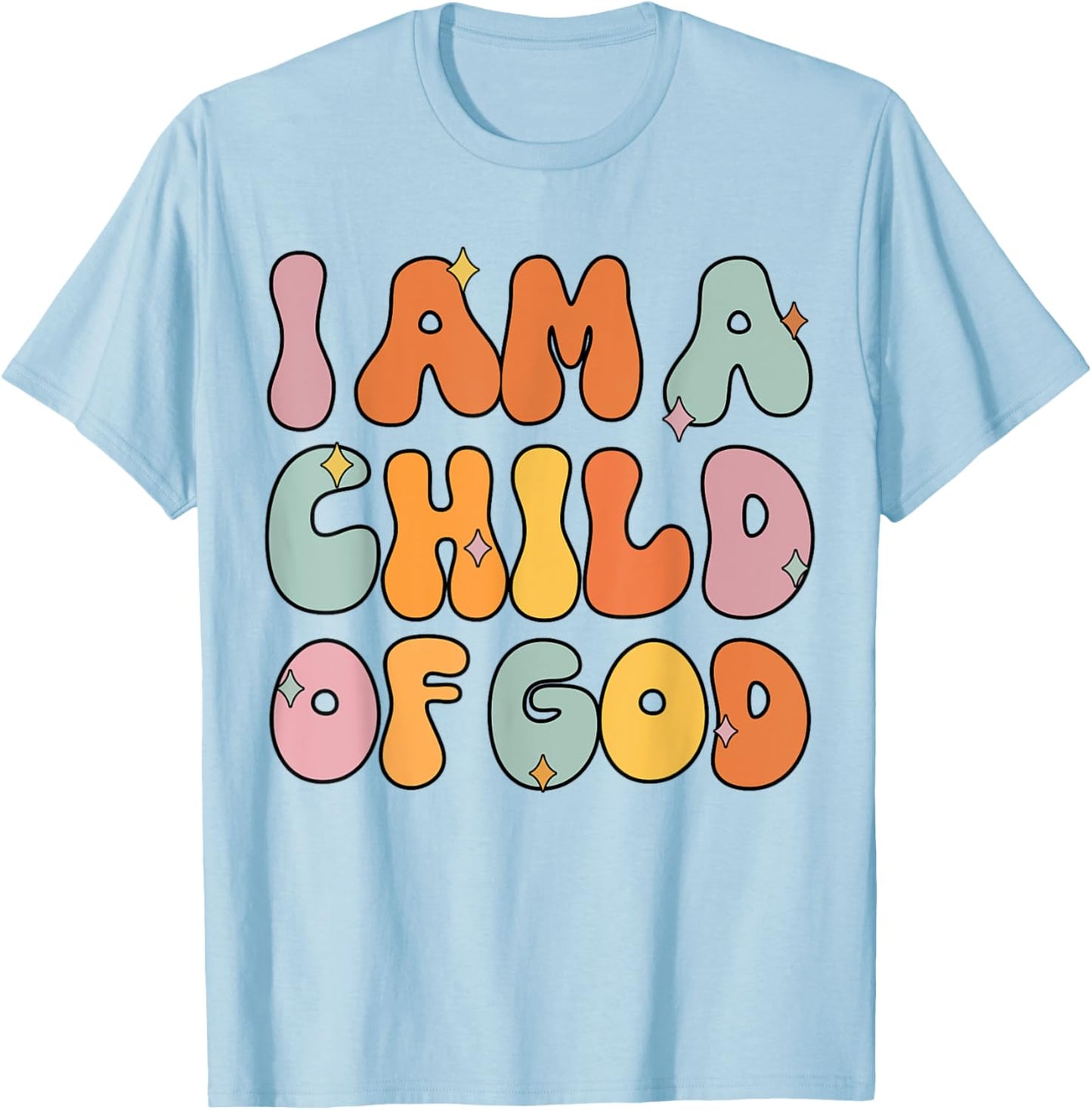Im Child of God Cute Christian Jesus Teen Girl Women Toddler T-Shirt - T-Shirt | Light Blue