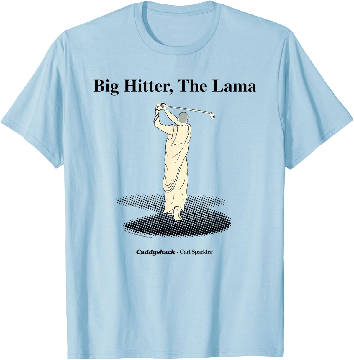 Caddyshack Big Hitter, The Lama T-Shirt - T-Shirt | Light Blue