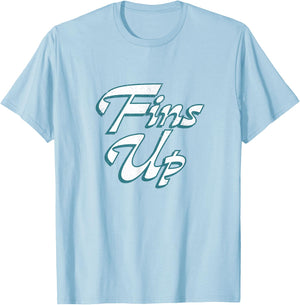 Fins Up T-Shirt - T-Shirt | Light Blue