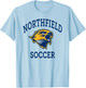 Northfield High School Nighthawks Soccer T-Shirt - T-Shirt | Light Blue