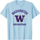 University of Washington Huskies Arched Grandma T-Shirt - T-Shirt | Light Blue
