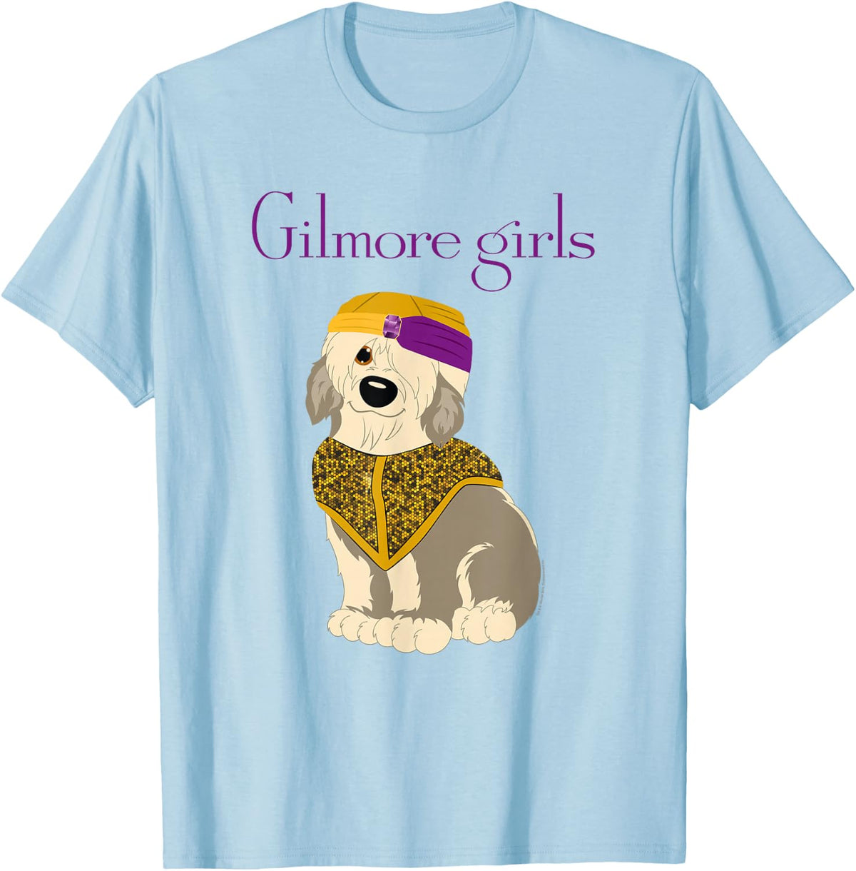 Gilmore Girls Paul Anka Doggy Swami T-Shirt - T-Shirt | Light Blue