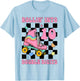 Rolling Into 10 Roller Skating Double Digits 10th Birthday T-Shirt - T-Shirt | Light Blue