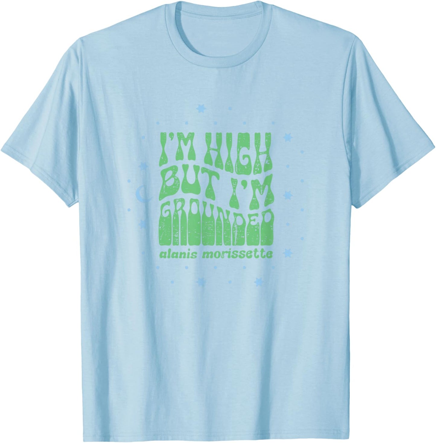 Alanis Morissette - Grounded T-Shirt - T-Shirt | Light Blue