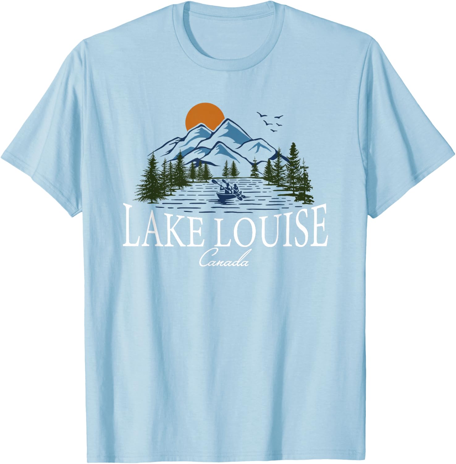 Lake Louise Alberta Canada T-Shirt - T-Shirt | Light Blue