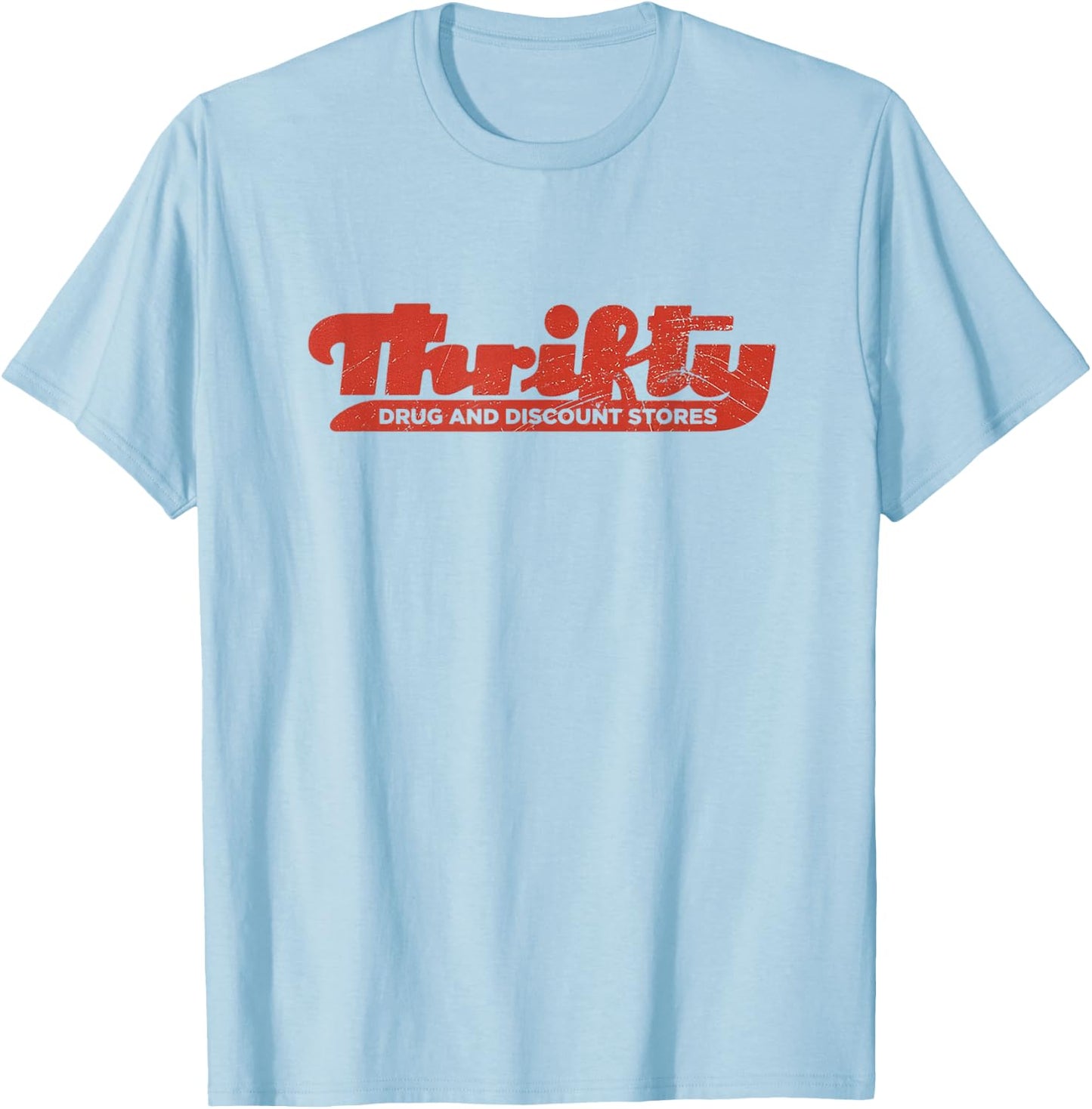 Thrifty Store Los Angeles Retro Vintage T-Shirt - T-Shirt | Light Blue
