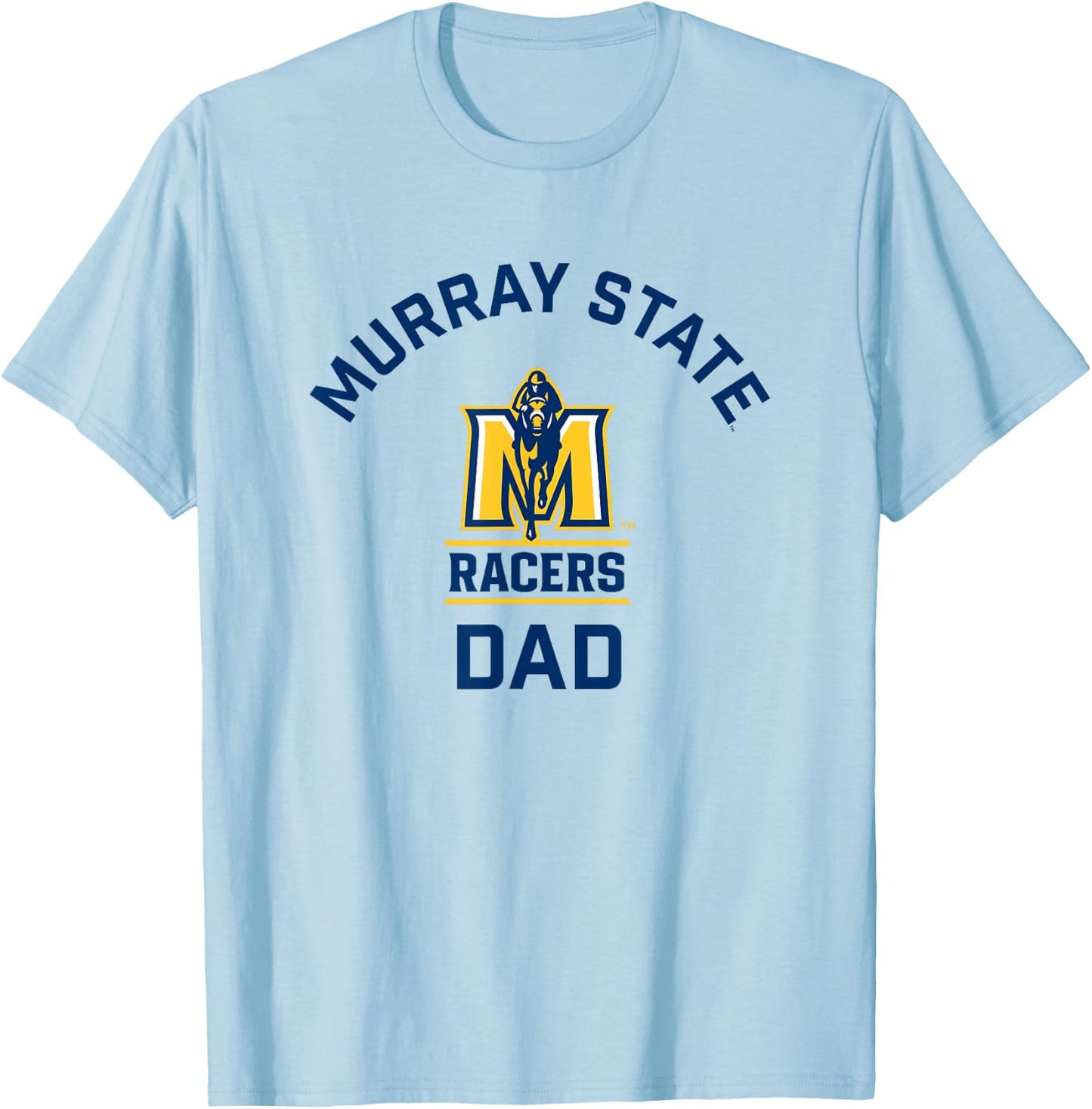 Murray State University Racers Arched Dad T-Shirt - T-Shirt | Light Blue