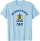 Murray State University Racers Arched Dad T-Shirt - T-Shirt | Light Blue