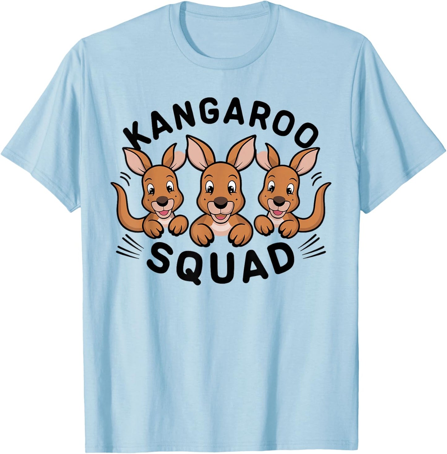 Australian Kangaroo Squad for Aussie | Kids Kangaroo T-Shirt - T-Shirt | Light Blue