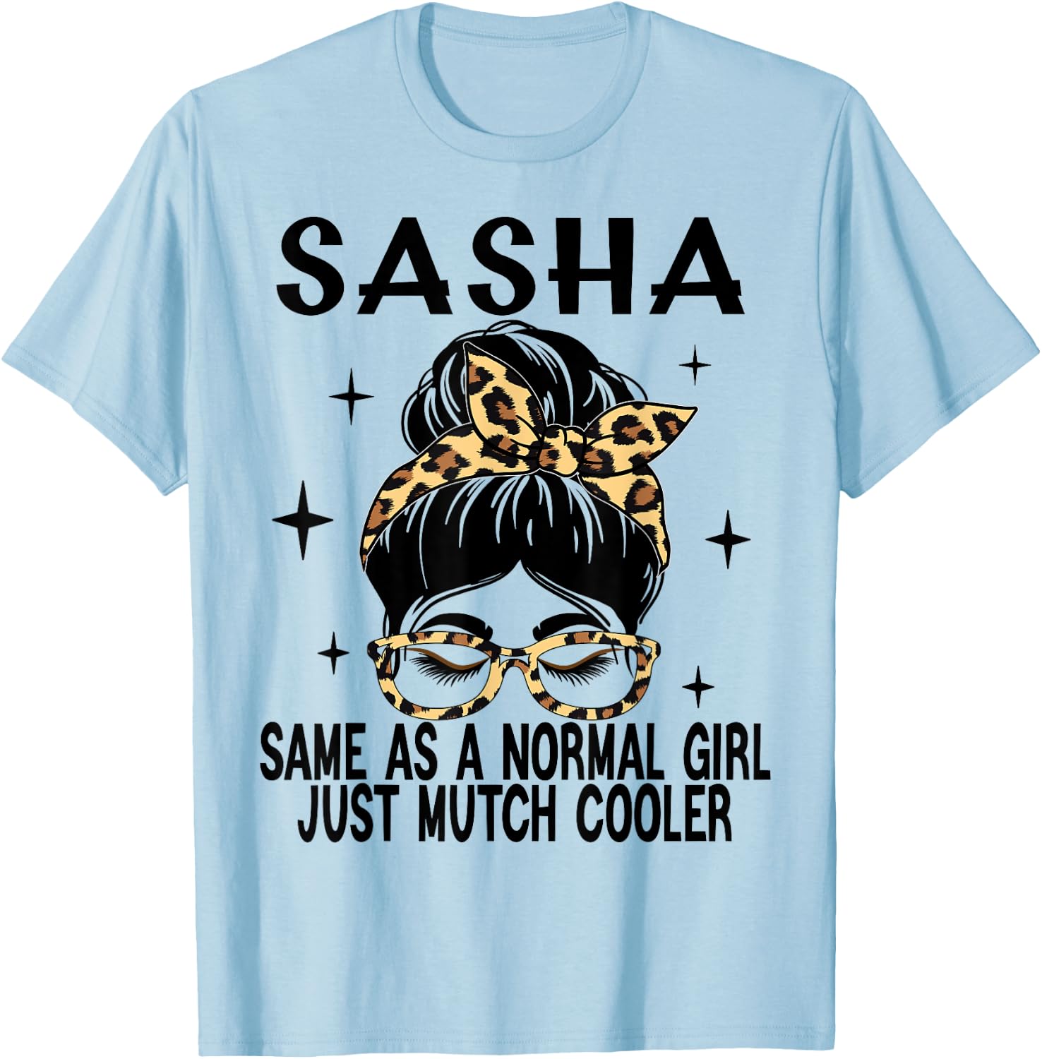 SASHA Costume Cute Definition Personalized Name SASHA T-Shirt - T-Shirt | Light Blue