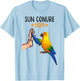 Sun Conure Mom Bird Parrot Women T-Shirt - T-Shirt | Light Blue