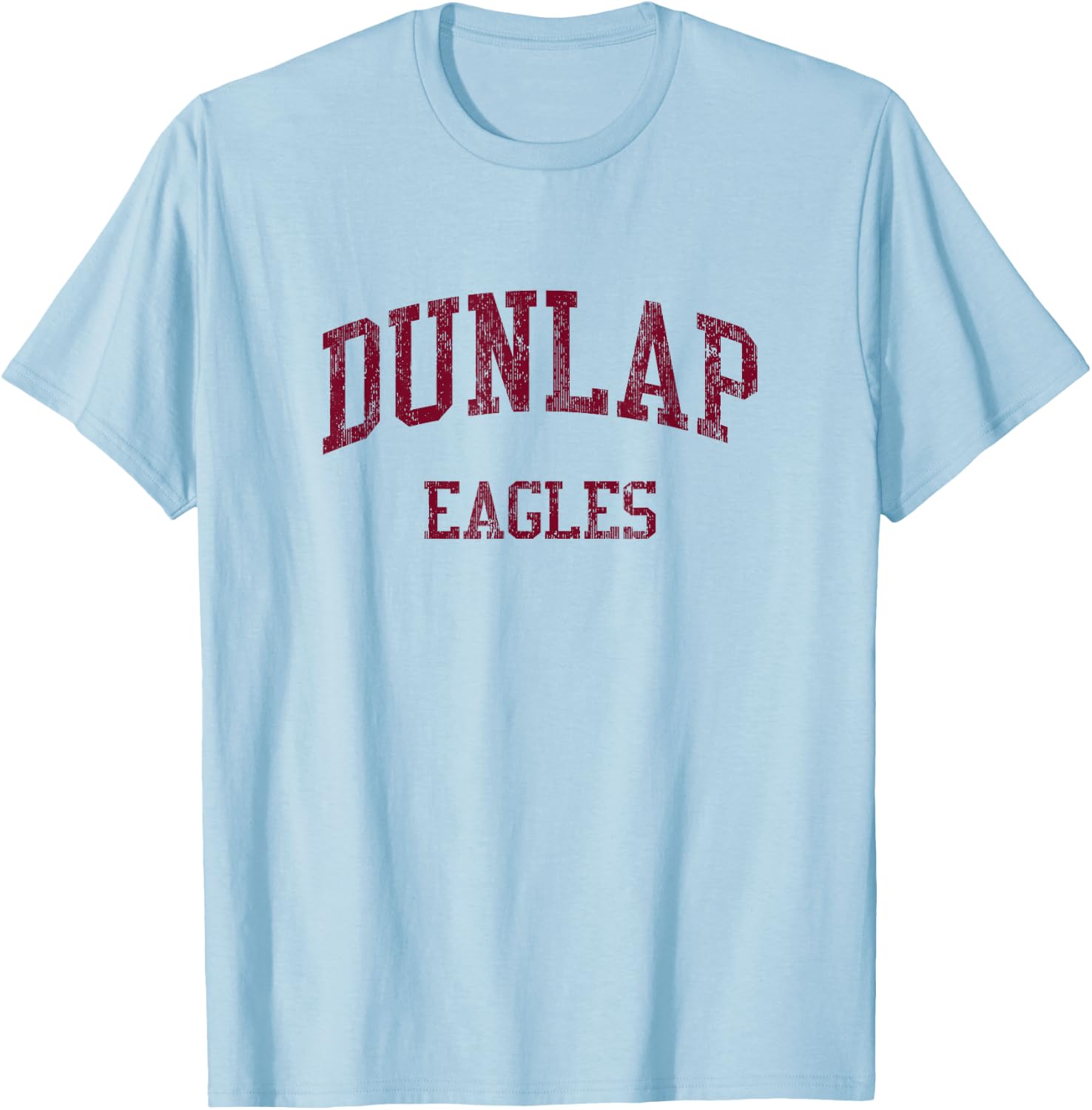 Dunlap High School HS Dunlap IL Vintage Sports T-Shirt - T-Shirt | Light Blue